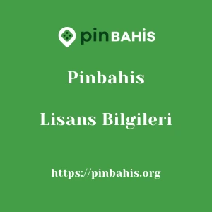 Pinbahis Lisans Bilgileri